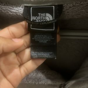 North face jacket ! still fuzzy and good condition
